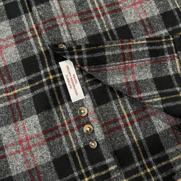 Pendleton Fireside Shirt Macpherson Hunting Tartan Wool Size Small - Picture 5 of 6